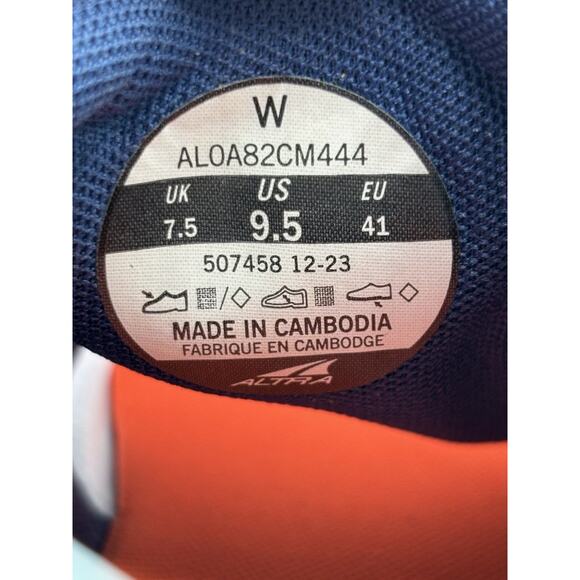 Altra SUPERIOR 6 AL0A82CM Women's NWB Running Shoes Light Blue US Size 7.5 - Picture 10 of 10